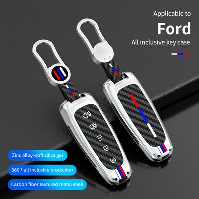 Auto Fernbedienung Schlüsselhülle Abdeckung Schale Fob Halter für Ford Focus C-Max Explorer Escape Kuga Taurus C Max Schlüsselanhänger Zubehör