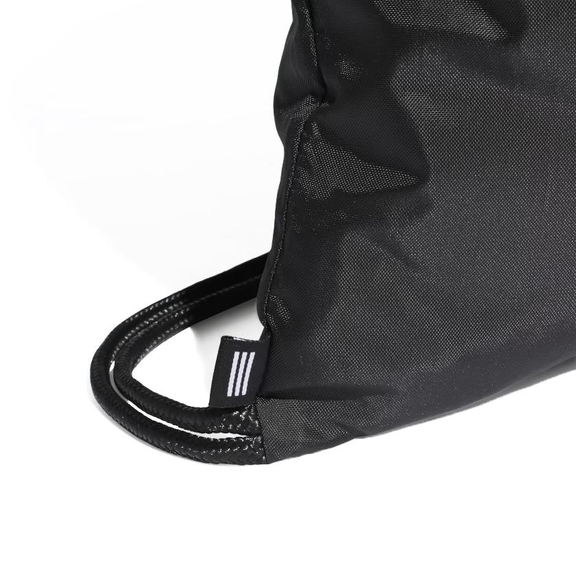 Adidas Tiro GS Drawstring Polyester Backpack Regular Unisex Couple Unisex Backpack Black DQ1068