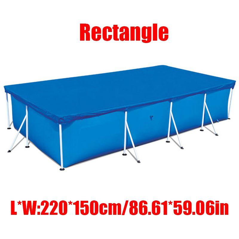 Durable Pe Material Foot Solar Pool Cover For Ground Rectangle And Round Pools