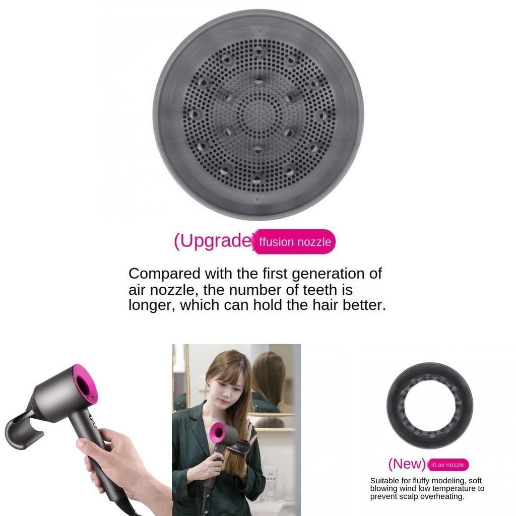 Dysza do suszarki do włosów Nasadka Hd01 Hd08 Dyfuzor Gładka Stylizacja Utrwalenie Krowi Czub