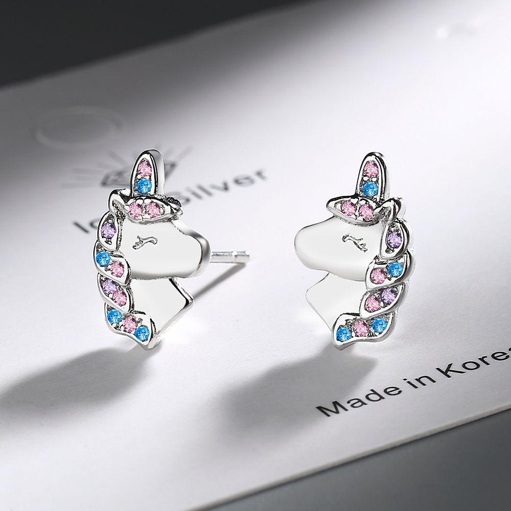 925 Sterling Silver Hot Snake AAA Zircon Stud Earrings for Women Exquisite Student Girlfriend Jewelry Accessories Wedding Party