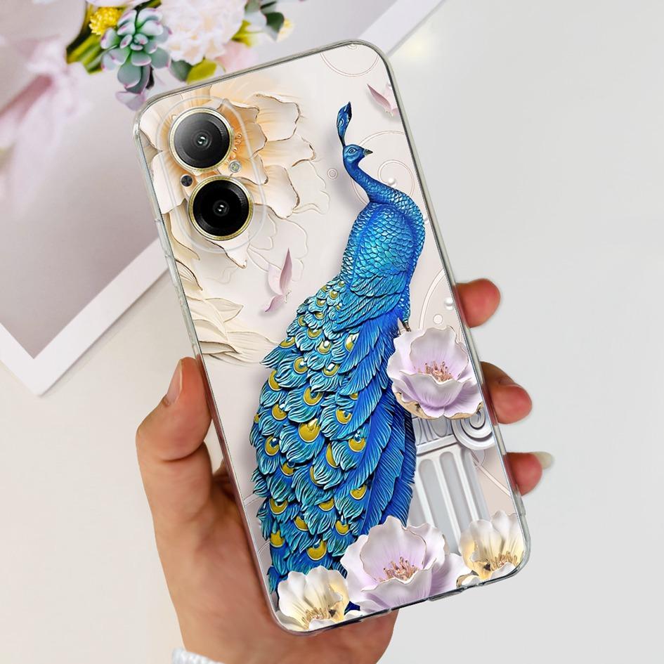 For OPPO Realme C67 4G Case Cute Cartoon Clear Soft Silicone Back Cover For Realme C67 4G RMX3890 C 67 RealmeC67 Shockproof Case