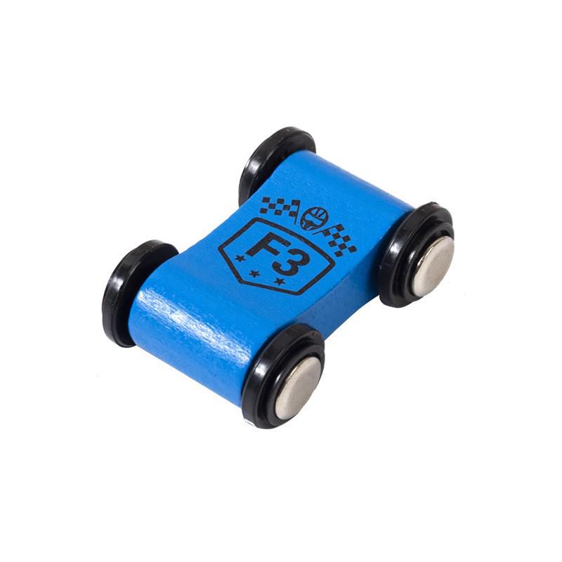 Beech Mini Sliding Car: Children's Inertial Gliding Track Racing Toy