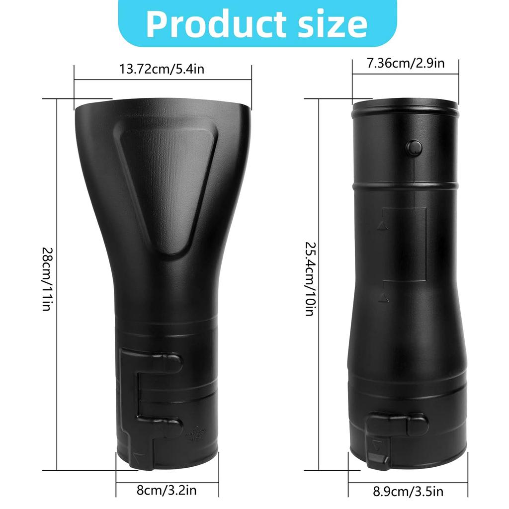 191B21-6 191L13-5 Adapter Pipe 197889-6 Flat End Nozzle for XBU02Z 36V XBU03-18V Brushless Cordless Leaf Blower