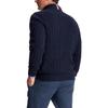 Tommy Hilfiger Plain Cable Knit Half-Zip Business Sweater Men sweater Navy-Blue 78J9816-410