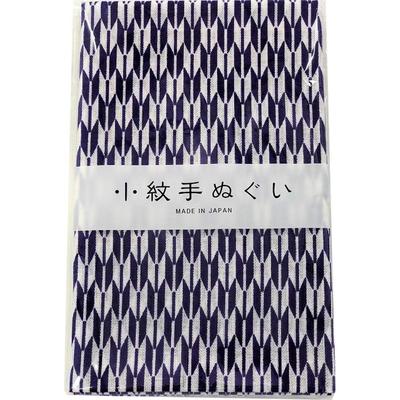 Made In Tenugui Hand Komon Izumi Koubai Blossom 33 X 90 Arrow Feather 33468 Miyamoto-Towel, Japan, (Japanese Towel), (small Pattern), (plum Design),