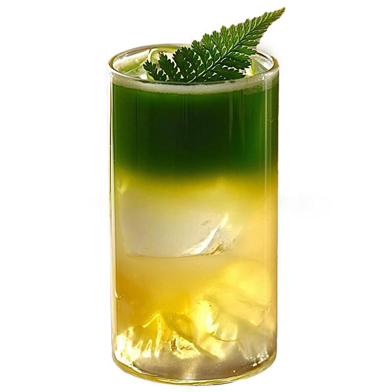 Japanese retro Shanhe Guanshan cup series Snow mountain Mount Fuji glass High borosilicateheat-resistant coffee cup Drinking cup