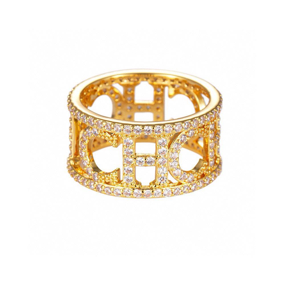 Trendy High-End Women s Niche Design Ring – Cool, Luxurious, and Fashionable Style Size 7