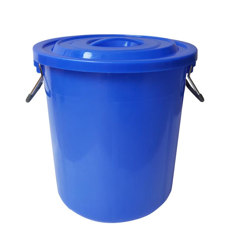 Fengzhi Large Plastic Round Storage & Waste Bin with Lid