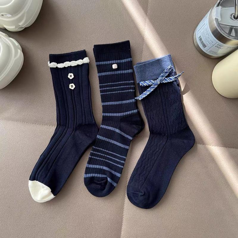 Women's Fall Fashion New Heavy Industry Design In The Tube Pile Socks