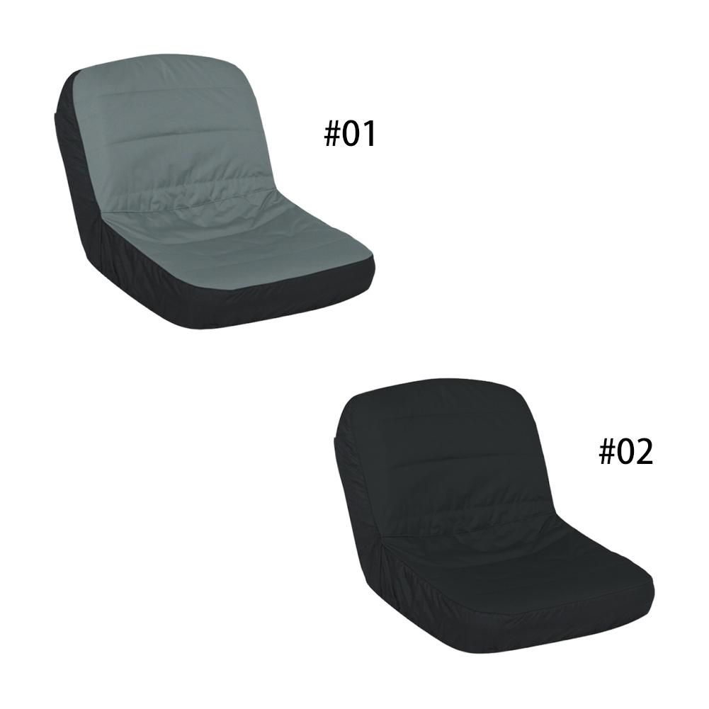 Riding Lawn Mower Seat Cover Waterproof Tractor Seat Cover Oxford Cloth Padded Seat Cover with Pockets for Cub Cadet for Kubota