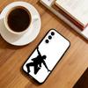 Hip-hop Illustration Phone Case For Samsung Galaxy A73,A72,A71,A70,A53,A52,A51,Soft Silicone Black Cover