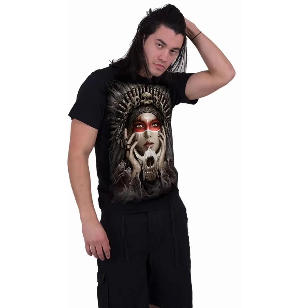 Spiral Direct Unisex Adult Cry Of The Wolf T-Shirt
