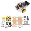 Smart Robot Car Chassis Kit Tracking Motor Robot Smart Car Platform for 4WD DIY