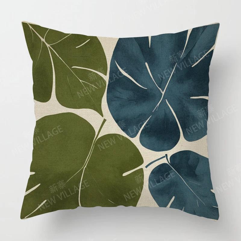 

Современная декоративная подушка для декора дома, гостиной, накидка на подушку 45*45 40x40см 60x60см 45x45см 50x50см бохо растение диван 16x16in 40x40cm