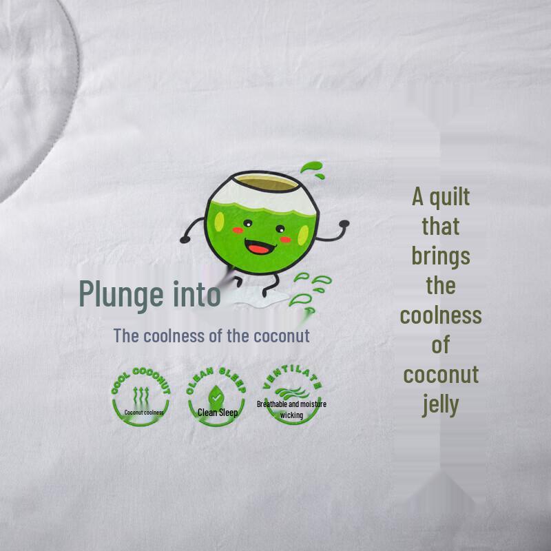 MUJI Coconut Milk Cool Summer Quilt