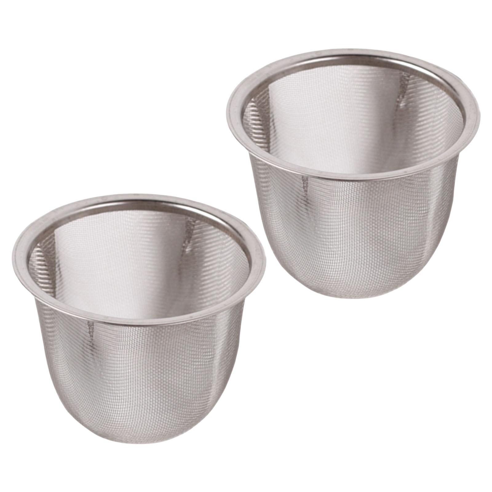 

Профессиональный фильтр для чая из нержавеющей стали, заварочный чайник, мелкоячеистое сито для заваривания кофе и ингредиентов для супа 8CM