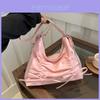 Stylish Folded Bow Large Capacity Backpack For Women In Fashionable Colors For College