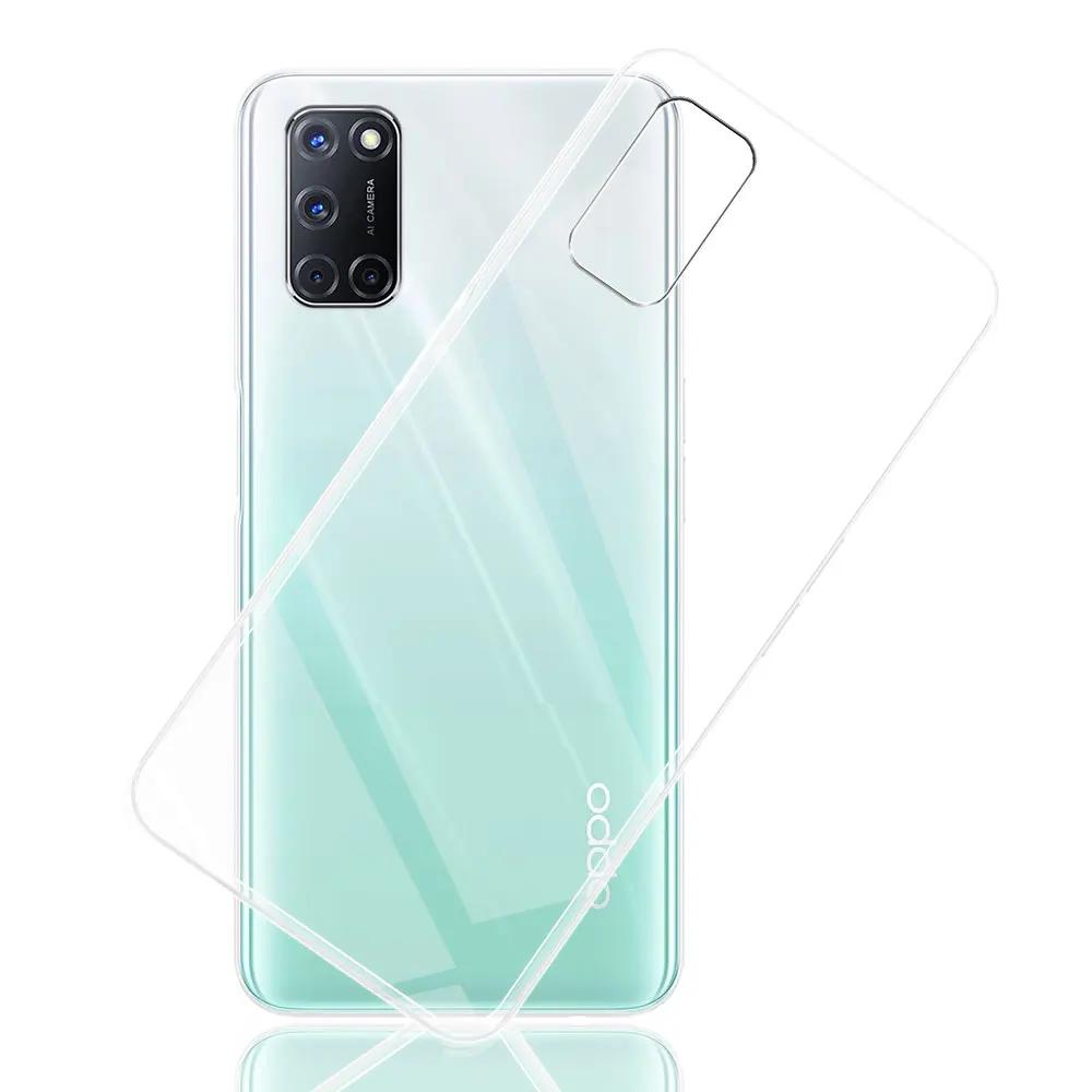 For Oppo A52 Oppo A72 Case Clear Soft Silicone Cover Protect Phone Cases For Oppo A73 Bumper Coque Oppo A92 Oppo A72 5G Fundas