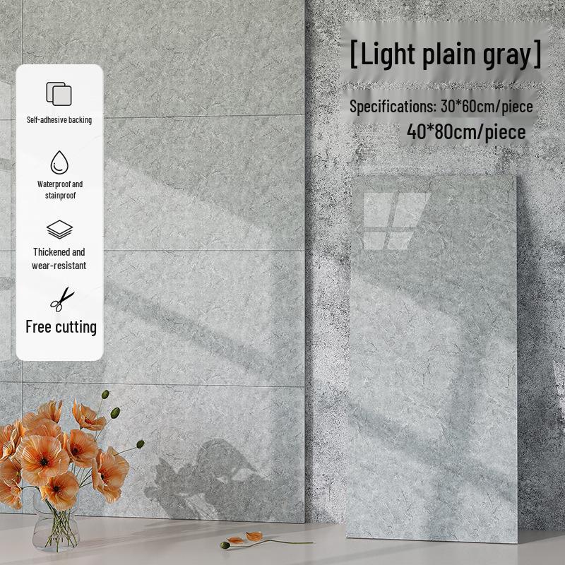 3D Waterproof Oil-Proof Tile Sticker for Kitchen and TV Wall Renovation.