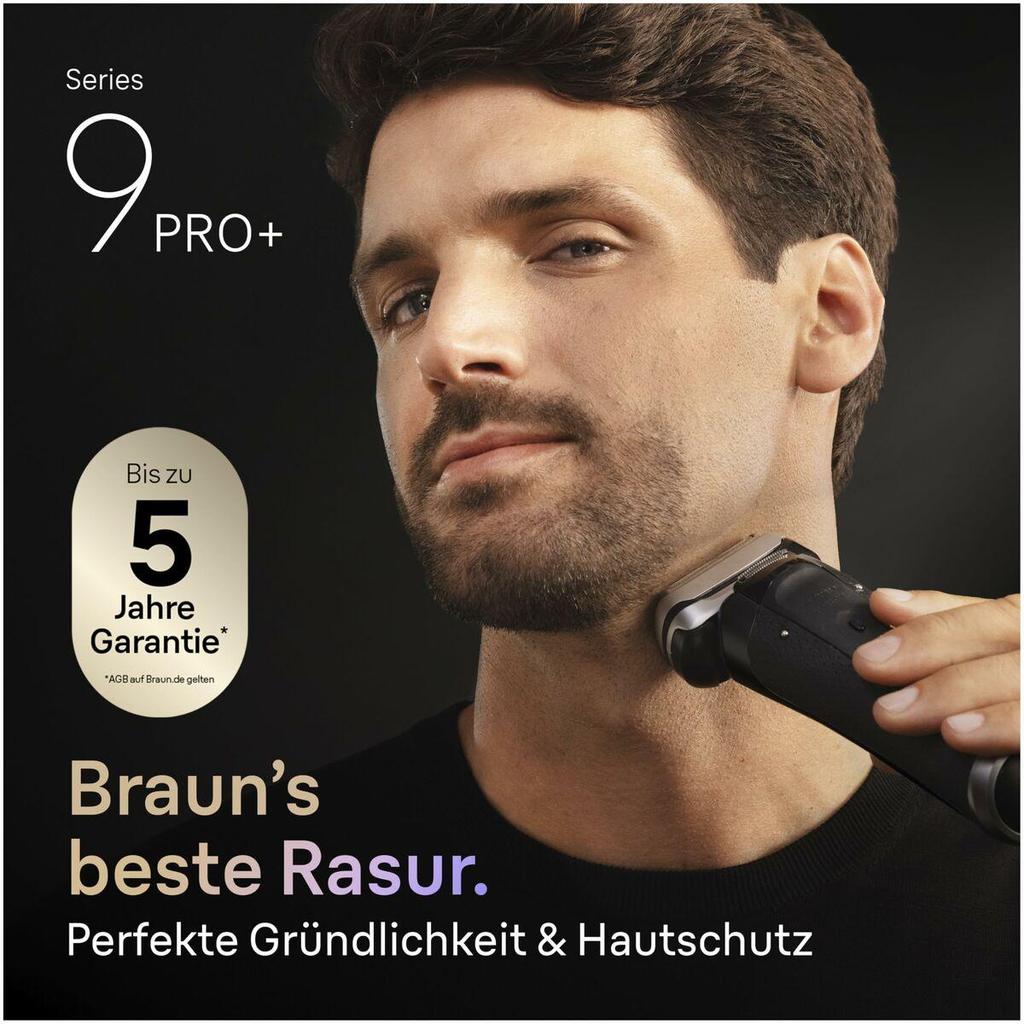 Braun Series 9 9660cc electric shaver 60 min autonomy Black