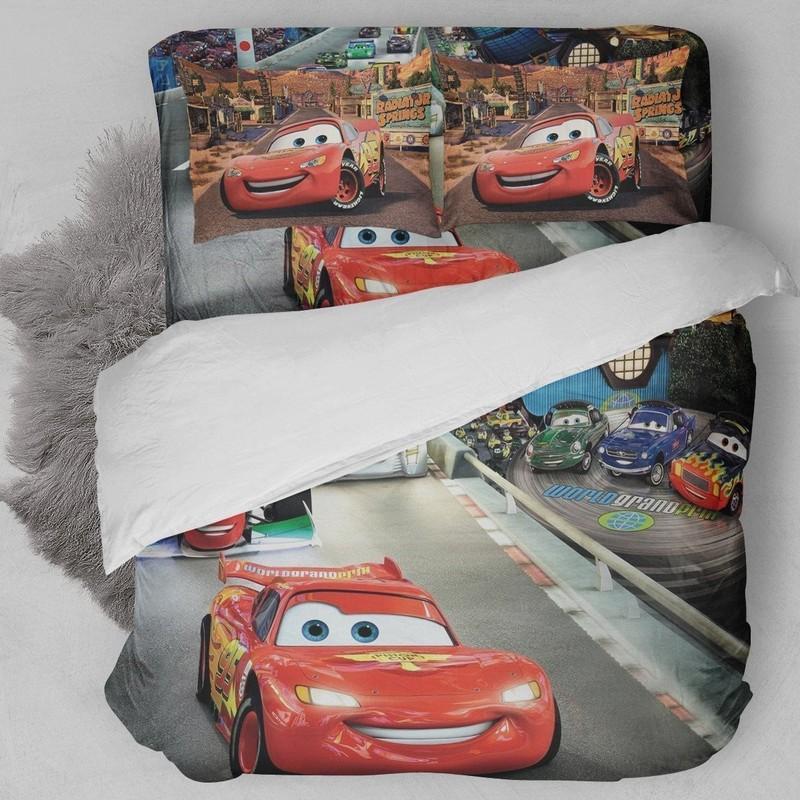 Bedding Set Cars Animation
