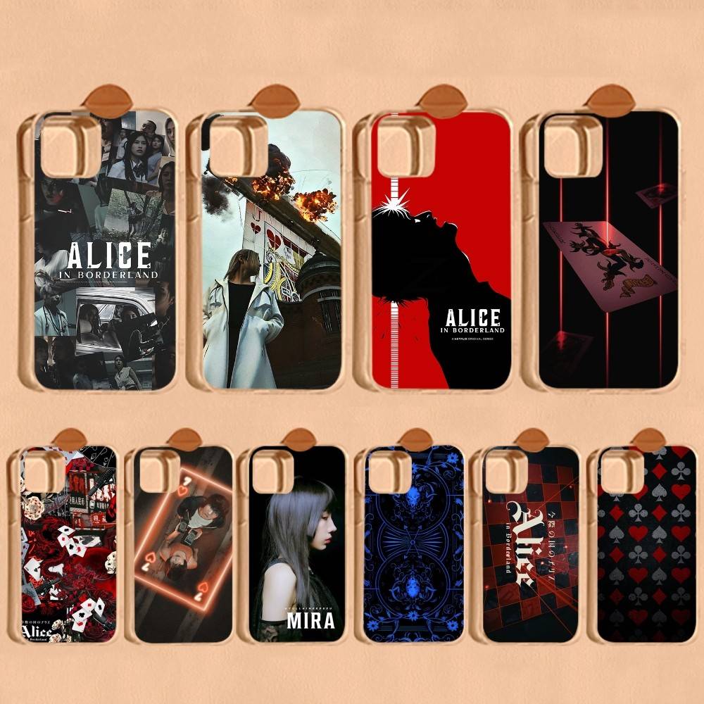 Alice In Borderland TV Suspense Transparent TPU Phone Case For IPhone 17 11 12 13 14 15 16 Pro Max 16 Plus Cover