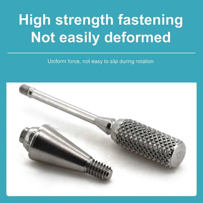1Pcs Dental Multi Unit Prosthetic Screw Rustproof Titanium Straight Abutment for Neo Biotech Implant Treatment Use