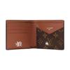 Louis Vuitton Monogram Forest Print Coated Canvas Wallet Men Wallets Brown M27057