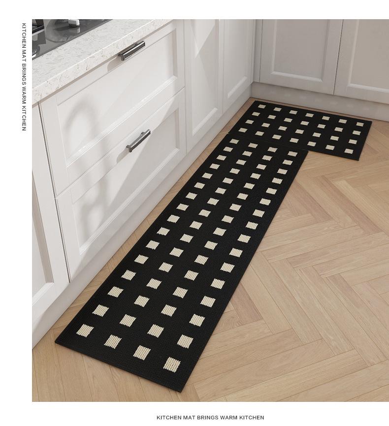 Waterproof, Oil-proof Kitchen Floor Mat - Durable, Non-slip, Dirt & Wear-resistant Carpet for Entrance Doors.