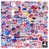 100 American Independence Day Stickers US President Independence Day Stickers Love Hat National Flag Decorative Stickers