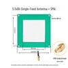 UHF RFID Passive Reader Writer with Long-Distance Ceramic Antenna for Card Reading