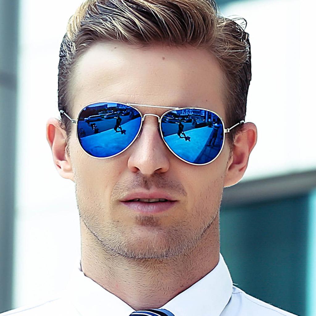 Fashion Sunglasses Men's Sunglasses Ladies Sunglasses Outdoor Metal Frame