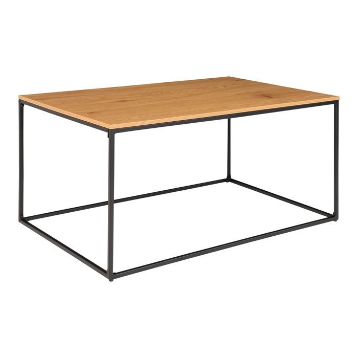House Nordic Avery Coffee Table Oak and Black