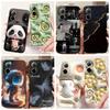 Soft Silicone Back Cover For Realme C67 4G 5G Bumper Shell Cartoon Panda Astronaut Cute Painting Case Coque Realme RMX3890 Etui