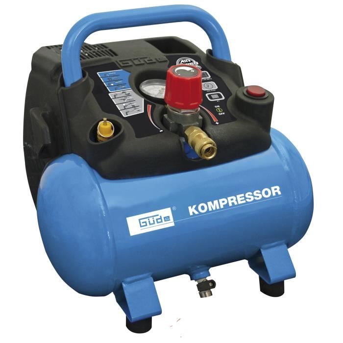 Compresseur à Air - Güde Airpower - 190/08/6 - Sans Huile - 6L - 7 Pièces