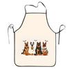 1pc German Shepherd Dog Apron - Adult Unisex Chef Apron with Suitable for Cooking,, Painting | Apron for Women & Men, German Shepherd Costume Accessor
