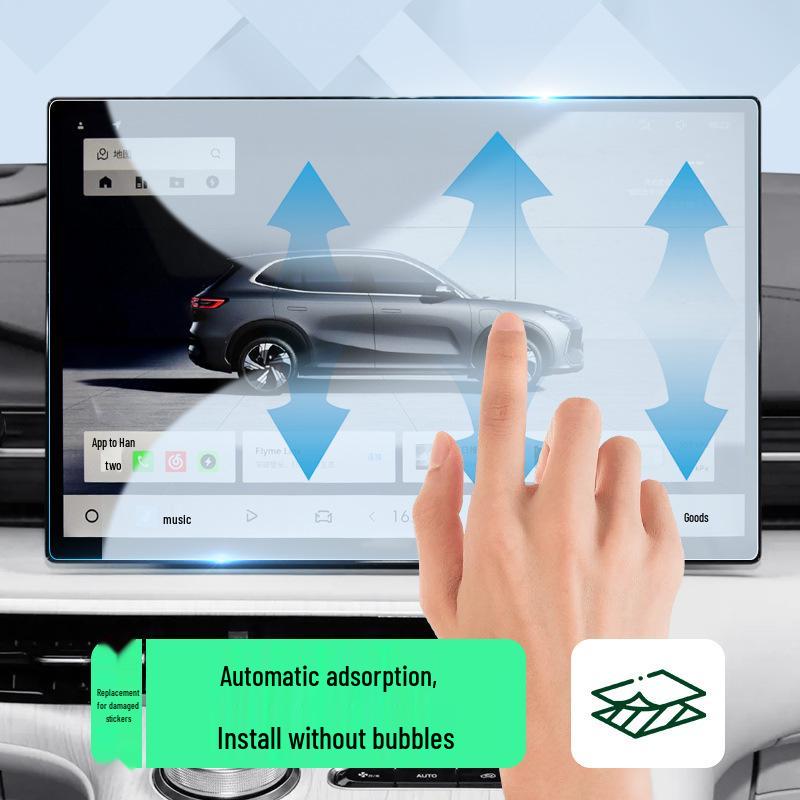 Geely Galaxy E5 Screen Protector: Fits 25 Models - Tempered Film Interior Accessory