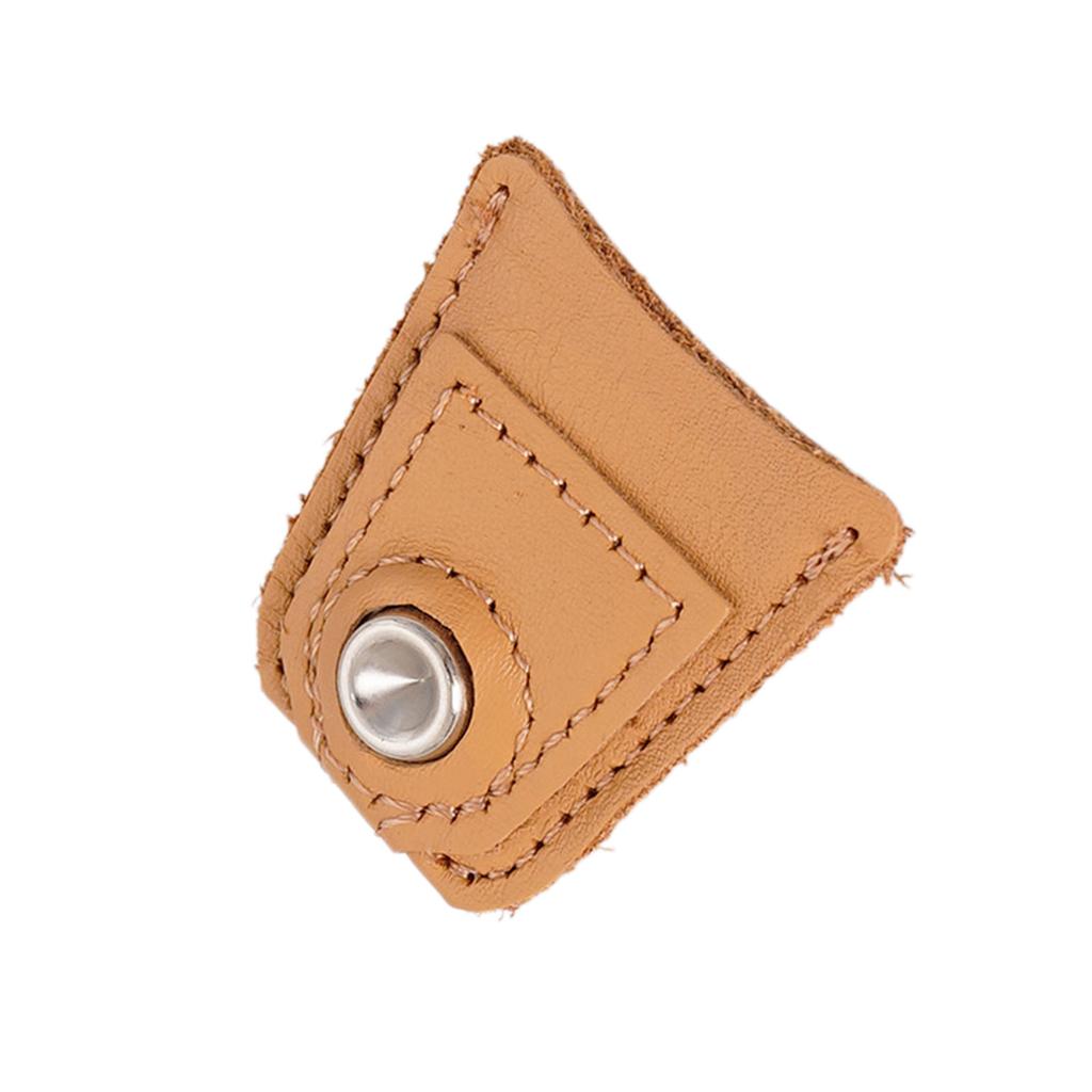 4 Buc Degetar din Piele Degetar de Cusut Protector de Deget pentru Cusut Manual Matlasare Tricotat Ac de Broderie