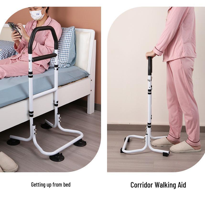 Senioren Bett- & Toilettenhandlauf: Unterstützt sicheres Stehen, kein Bohren erforderlich, Anti-Fall-Design