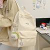 Japanese campus simple and versatile backpack, female heart small and fresh student large capacity schoolbag travel fashion backpack