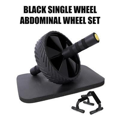 Home Small Abdominal Training Fitness Equipment Abdominal Muscle Wheel Set Roll Belly Roller Non-slip Fitness Belly Wheel