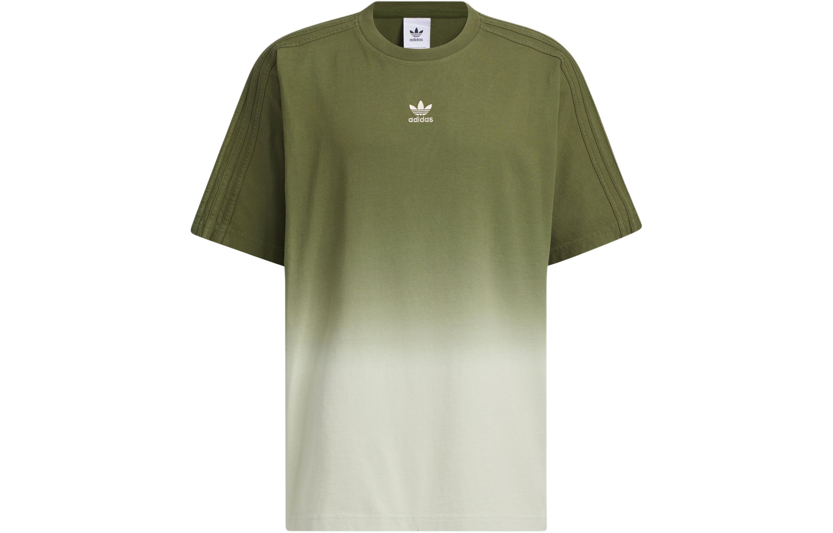 Adidas Originals TOC SHORT SLEEVE TEE T Shirt Unisex Wild Pine/Glow Green JG1523 XXL