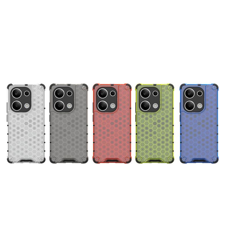 For Xiaomi Redmi Note 13 Pro 4G Case Xiaomi Redmi Note 13 Pro Plus Cover Armor PC Shockproof Silicon Protective Phone Back Cover