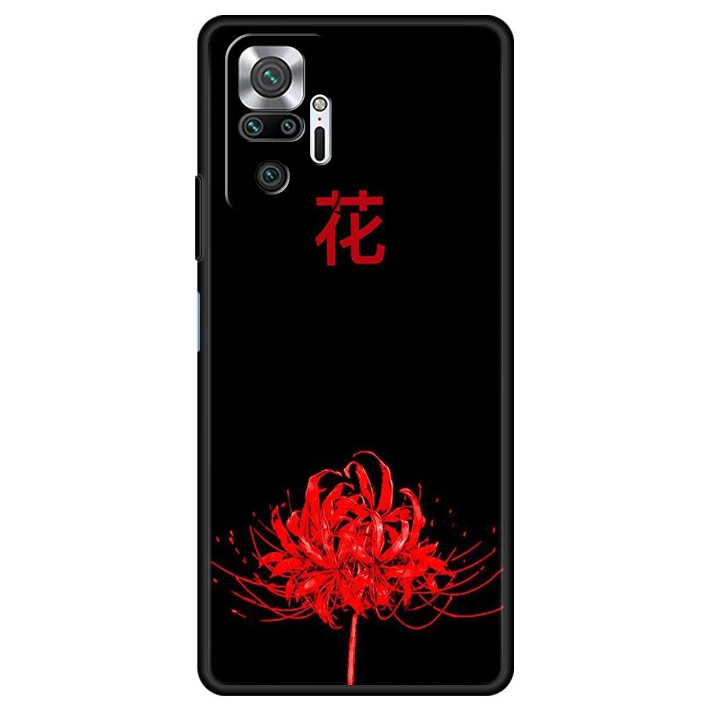 

Чехол для redmi 9 9a 10 8t 9c k40 для Xiaomi Redmi note 11 10 9 pro 11T Чехол 8pro 7 9S 9T Funda Tokyo Ghoul Equinox Flower Redmi k40
