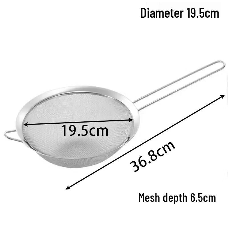 

Jinpai Stainless Steel Mesh Strainer Set