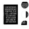 Spiral Notebook Lined School Supplies Ruled Journals Blank for Journaling