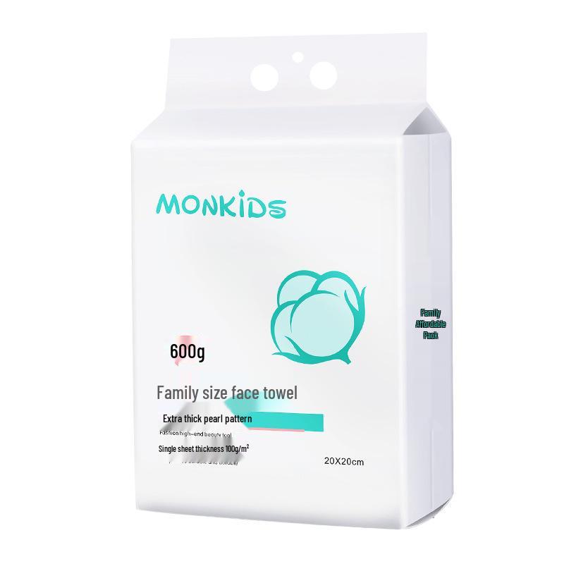 Family Pack: Extra Thick 600g Hanging Disposable Face Towels
