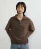 Lingseoul Cashmere Collar Knit-Brown