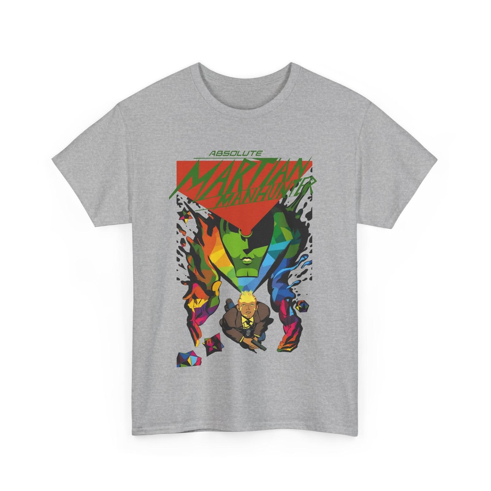 Absolute Martian Manhunter T-Shirt Mens Womens Tees Top - Javier Rodríguez Art - DC Comics All-In 4XL